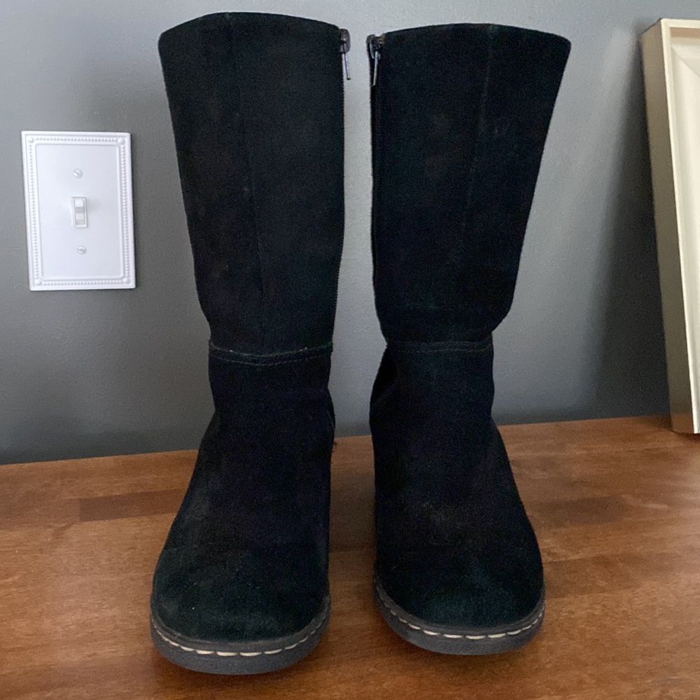 Dockers Black Suede Boots